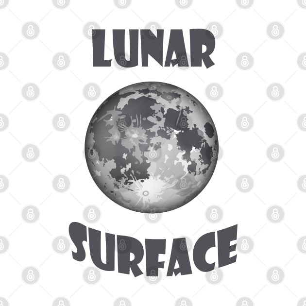 lunar surface by carismashop