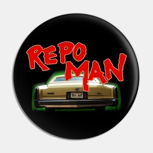 Repo Man Design Pin