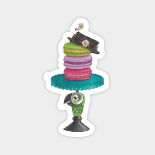 Macaron Poppins Magnet