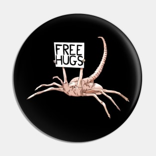 Funny free hugs Pin