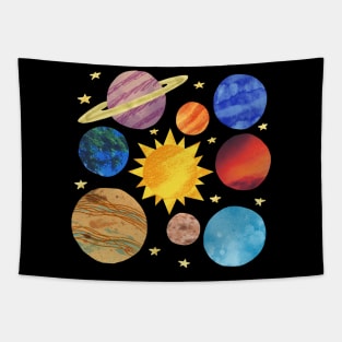 solar system Tapestry