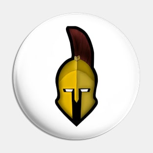 Spartan Helmet Pin