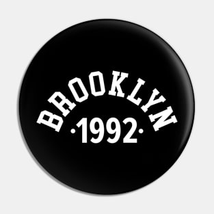 Brooklyn Chronicles: Celebrating Your Birth Year 1992 Pin