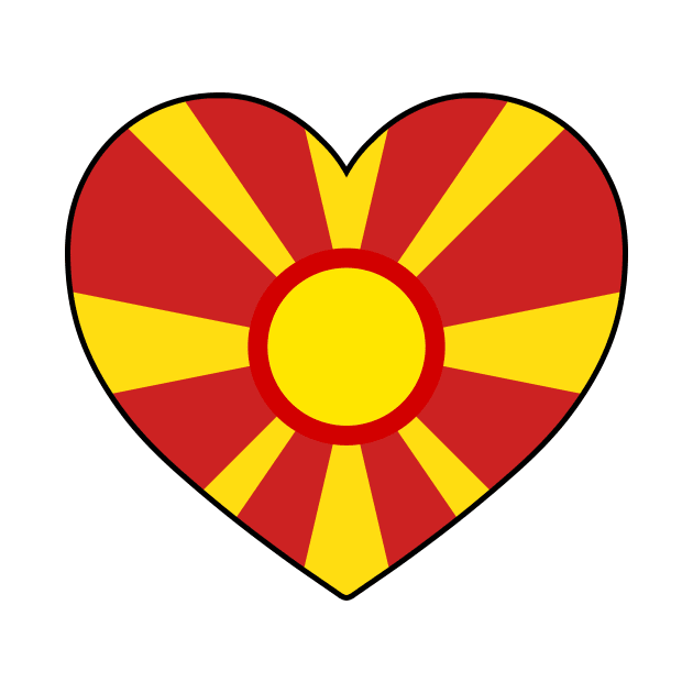 Heart - North Macedonia by Tridaak