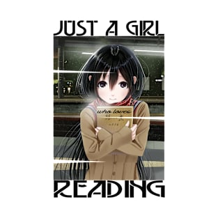 Just A Girl Who Loves Anime Ramen And Reading Japan Anime T-Shirt