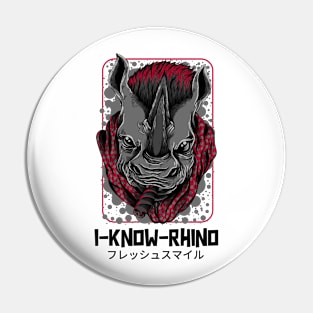 I-Know-Rhino Smart Genius Pin