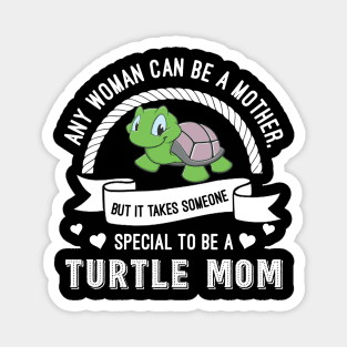 Turtle Mom Gift For Mom Magnet