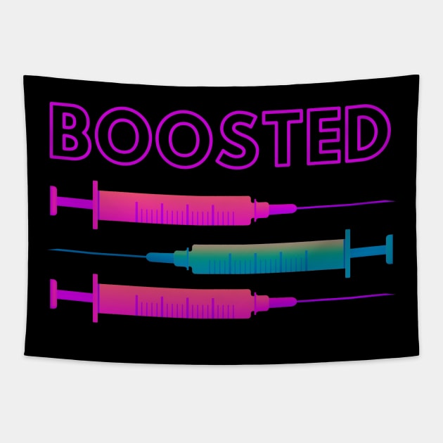 BOOSTED! Tapestry by TJWDraws