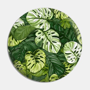 variegated monstera pattern Pin