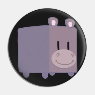 BOXMON--hippo Pin