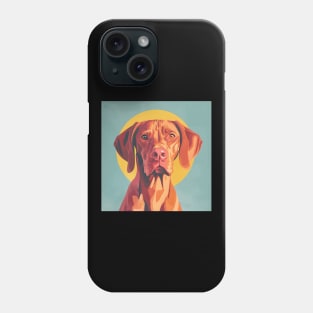 Vizsla in 70's Phone Case