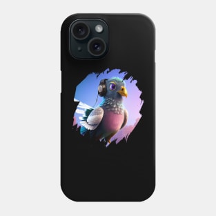 Pierre the Pigeon-Hawk Phone Case