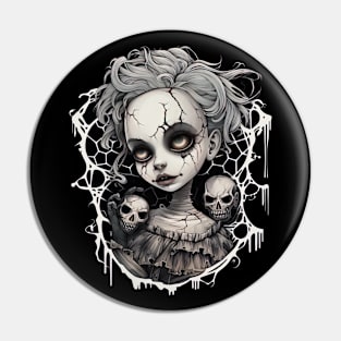 Gothic Aesthetic Doll Pin