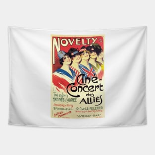NOVELTY Cine Concert des Allies by Georges Dola French Theater Performance Tapestry