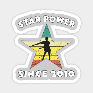 Ten Year Old Birthday 2010 Star Power Floss Dance. Magnet