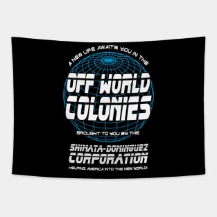 Blade Runner Off World Colonies Tapestry