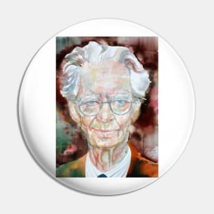 B. F. SKINNER watercolor portrait.1 Pin