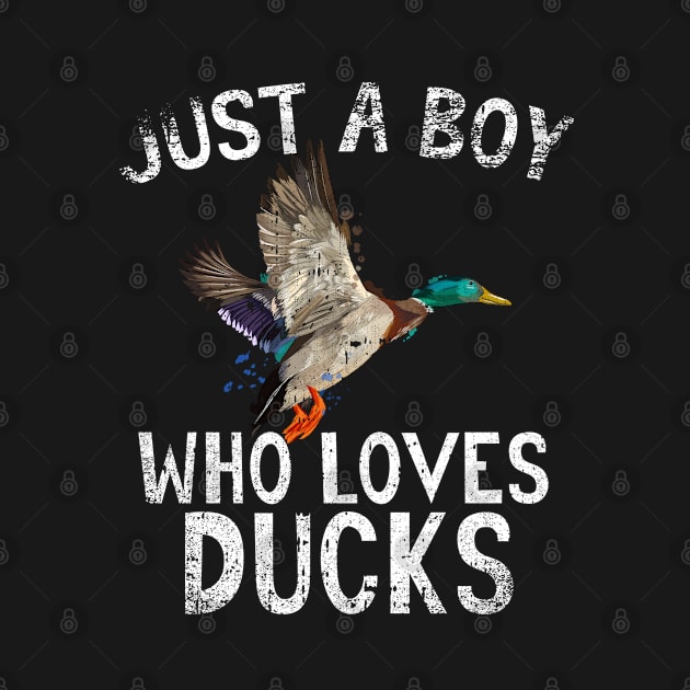 Just A Boy Who Loves Ducks by simonStufios