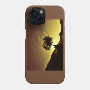 Mountain Tree Silhouette Phone Case