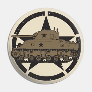 M4 Sherman | World War 2 Vehicle Pin