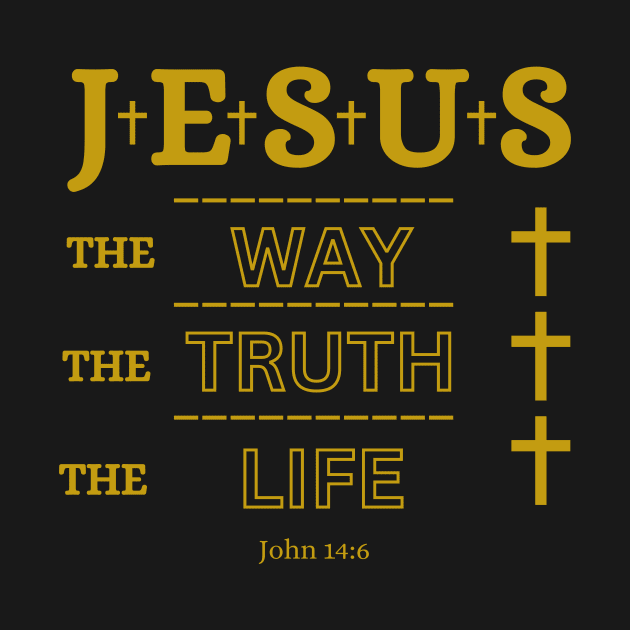 Jesus The Way The Truth The Life by Mr.Dom store