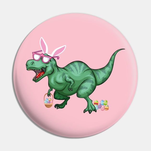 Easter Dinosaur Bunny Egg Costume - Rabbit Ears Kids Pin by MerchSpot