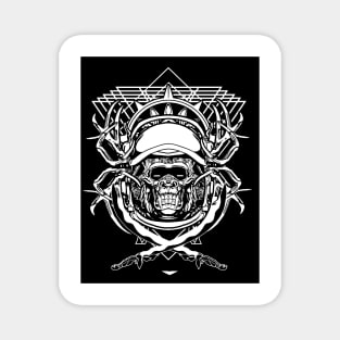 monkey skull Magnet