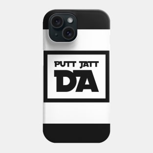 Putt Jatt Da translated means Son of a Farmer Phone Case