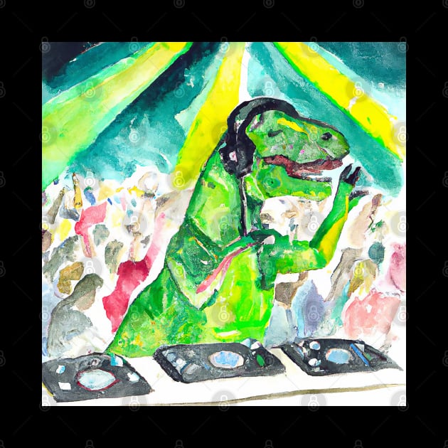 DJ T-Rex by TrexAmbassador