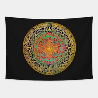 AZTEC SUN GOD Tapestry