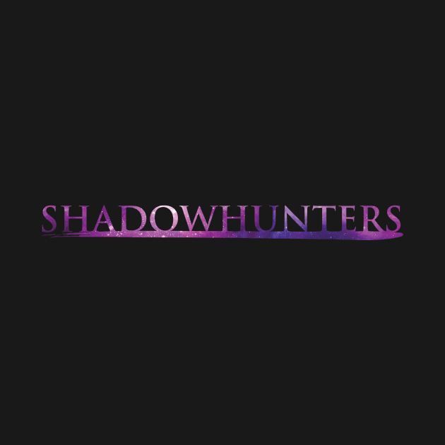 Shadowhunters logo / The Mortal Instruments (pink galaxy) - Clary, Alec, Jace, Izzy, Magnus - Malec - Parabatai - rune by Vane22april