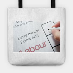 UK elections Vote Larry the Cat Tote