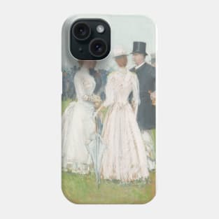 At the Grand Prix de Paris by Childe Hassam Phone Case