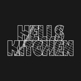 Hell's Kitchen Street Map T-Shirt