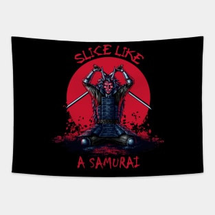 Slice like a Samurai Tapestry