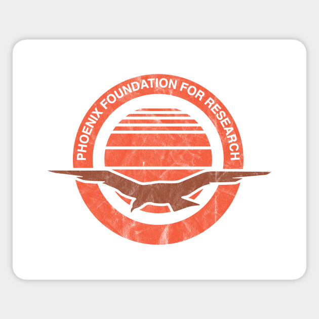 Phoenix Foundation Logo Distressed MacGyver - Macgyver - Sticker