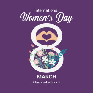 International Womens Day 2024 Inspire Inclusion 8 March T-Shirt