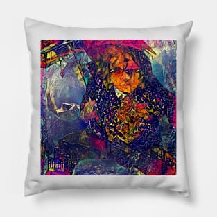 Abstract Drip or Drown 2 Pillow