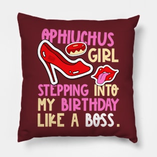 Ophiuchus Girl Horoscope Heels Stepping Birthday Like Boss Pillow