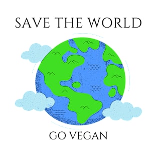 Save The World - Go Vegan T-Shirt