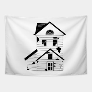 Haunted House Tapestry