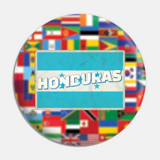 Honduras Vintage style retro souvenir Pin