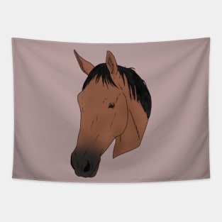 Quarter Horse Head Tapestry