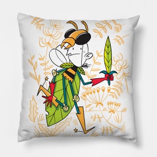 Insect Warrior Pillow