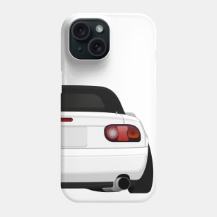 Miata rear White Phone Case