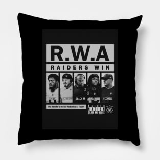 R.W.A Raiders Pillow