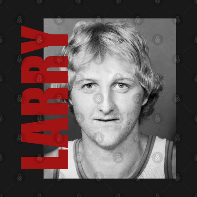 Larry Bird // Larry Bird Retro Aesthetic Fan Art // 80s Larry Bird