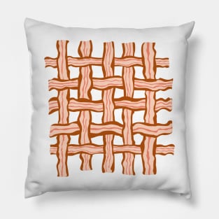 weaved bacon Pillow