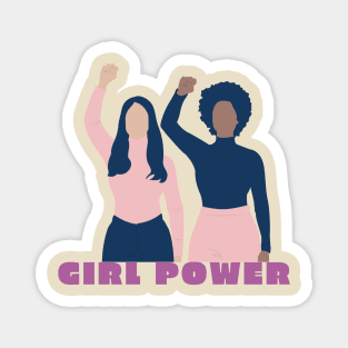 Girl power Equal rights Magnet