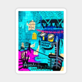 BASQUIAT TRIBUTE Magnet